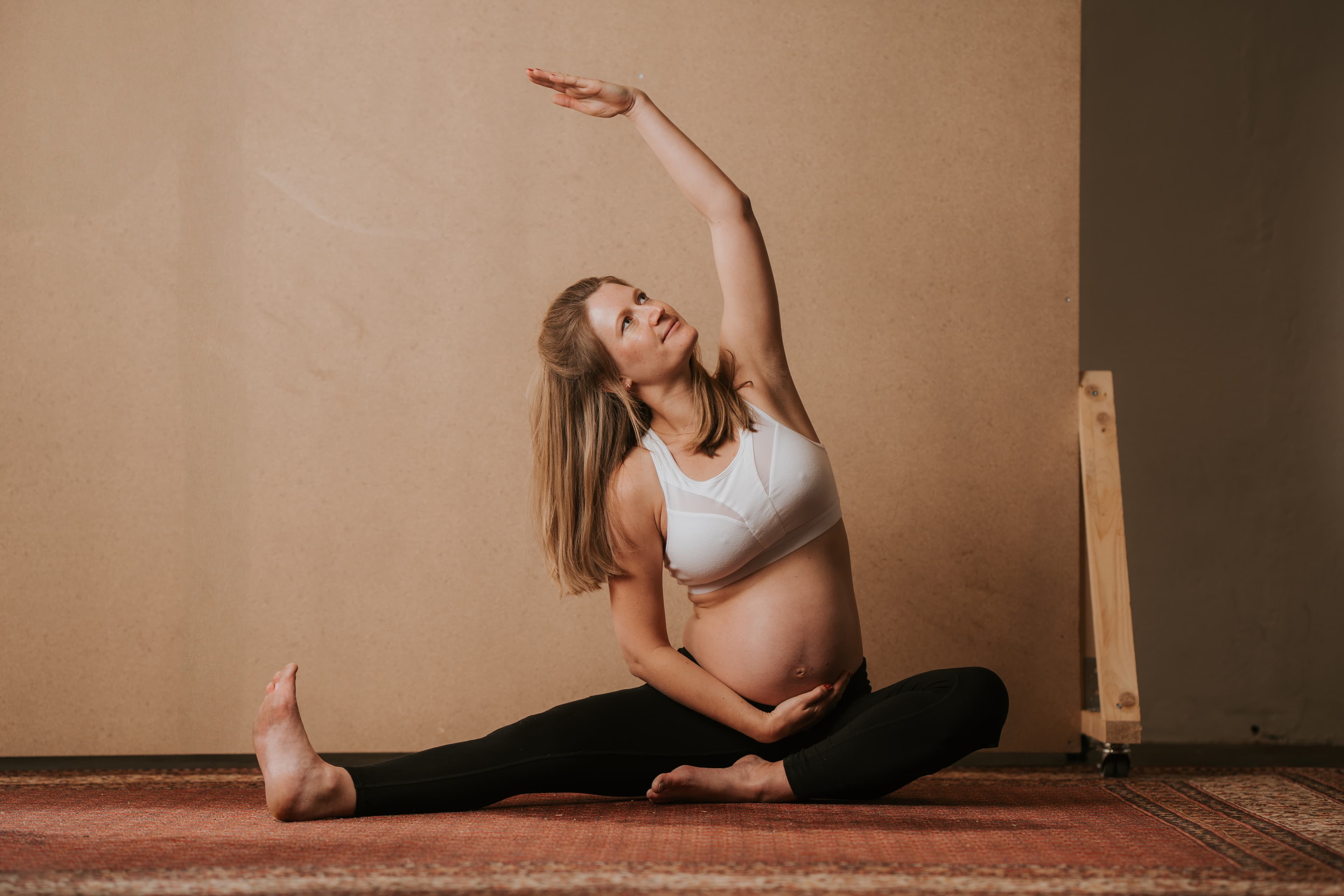 Diana, professeure certifiée de yoga prénatal et postpartum